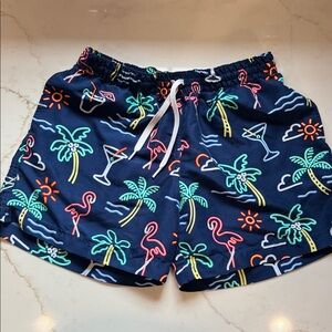 Made in USA OG Chubbies Classic Swim Trunk Neon Lights